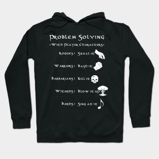 Problem Solving with Player Characters Hoodie